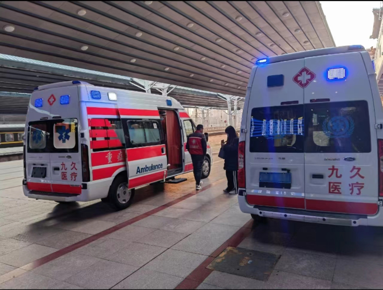 赵县救护车长途转运